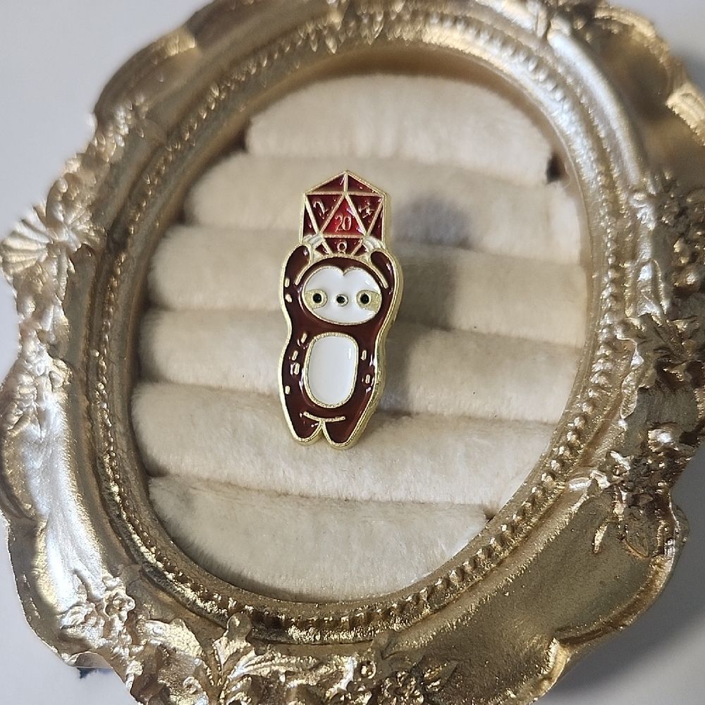 Sloth Enamel Pin